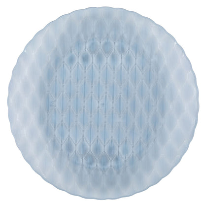 10"&7" Blue Plastic Plates Combo Set:Timeless