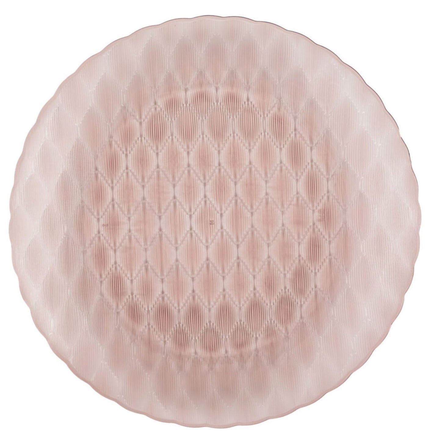 10"&7" Rose Plastic Plates Combo Set:Timeless