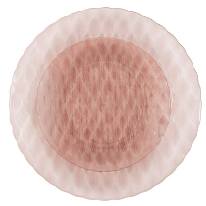 10"&7" Rose Plastic Plates Combo Set:Timeless