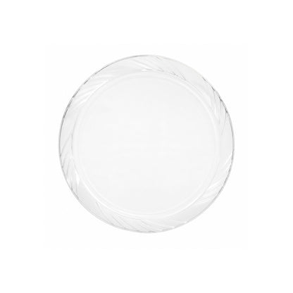 *JUMBO PACK*6" Plates frosty Clear Lightweight Plastic Disposable Disposable Plates Blue Sky