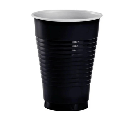 COMBO-PARTY SET: BLACK-Complete Disposable Dining Solution for Your Event Disposable Tableware Hanna K Signature