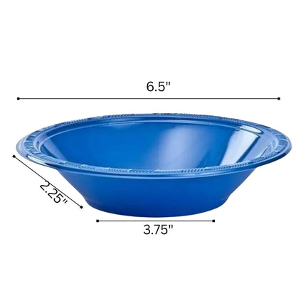 COMBO-PARTY SET: BLUE-Complete Disposable Dining Solution for Your Event Disposable Tableware Hanna K Signature