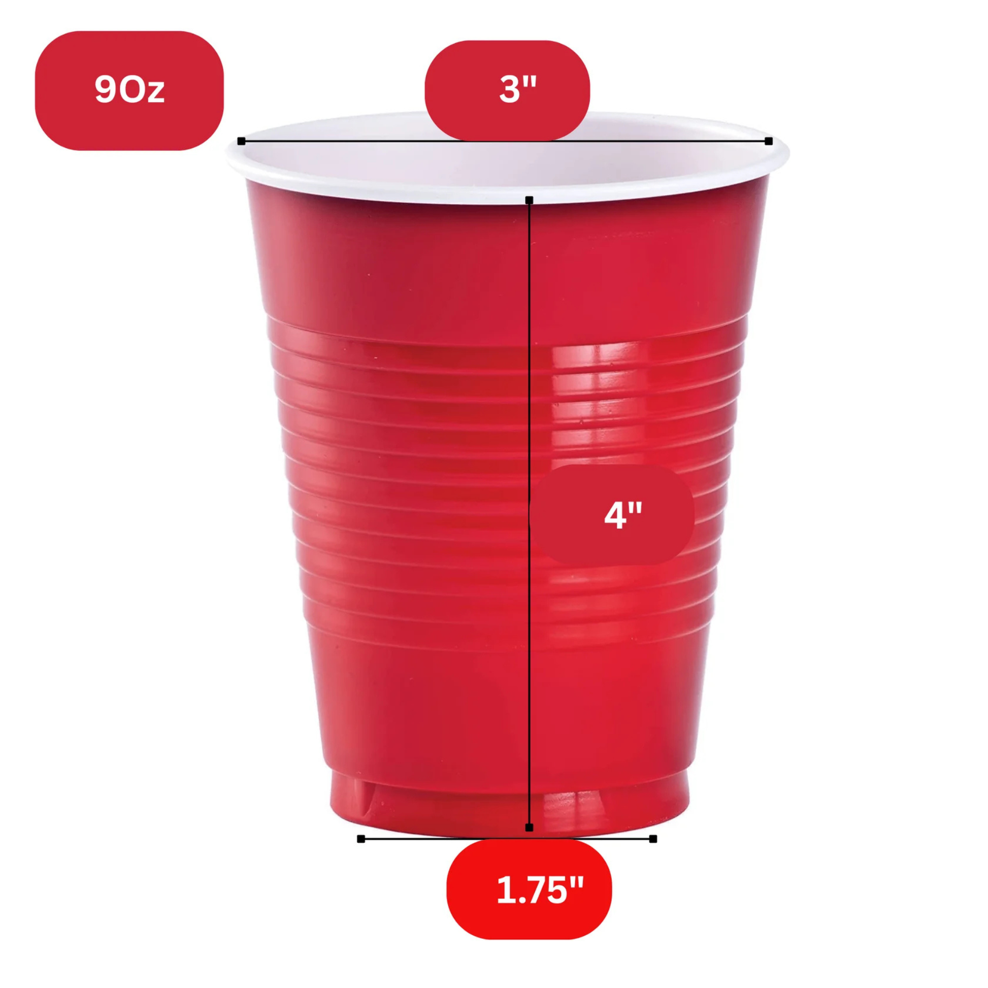 COMBO-PARTY SET: RED-Complete Disposable Dining Solution for Your Event Disposable Tableware Hanna K Signature