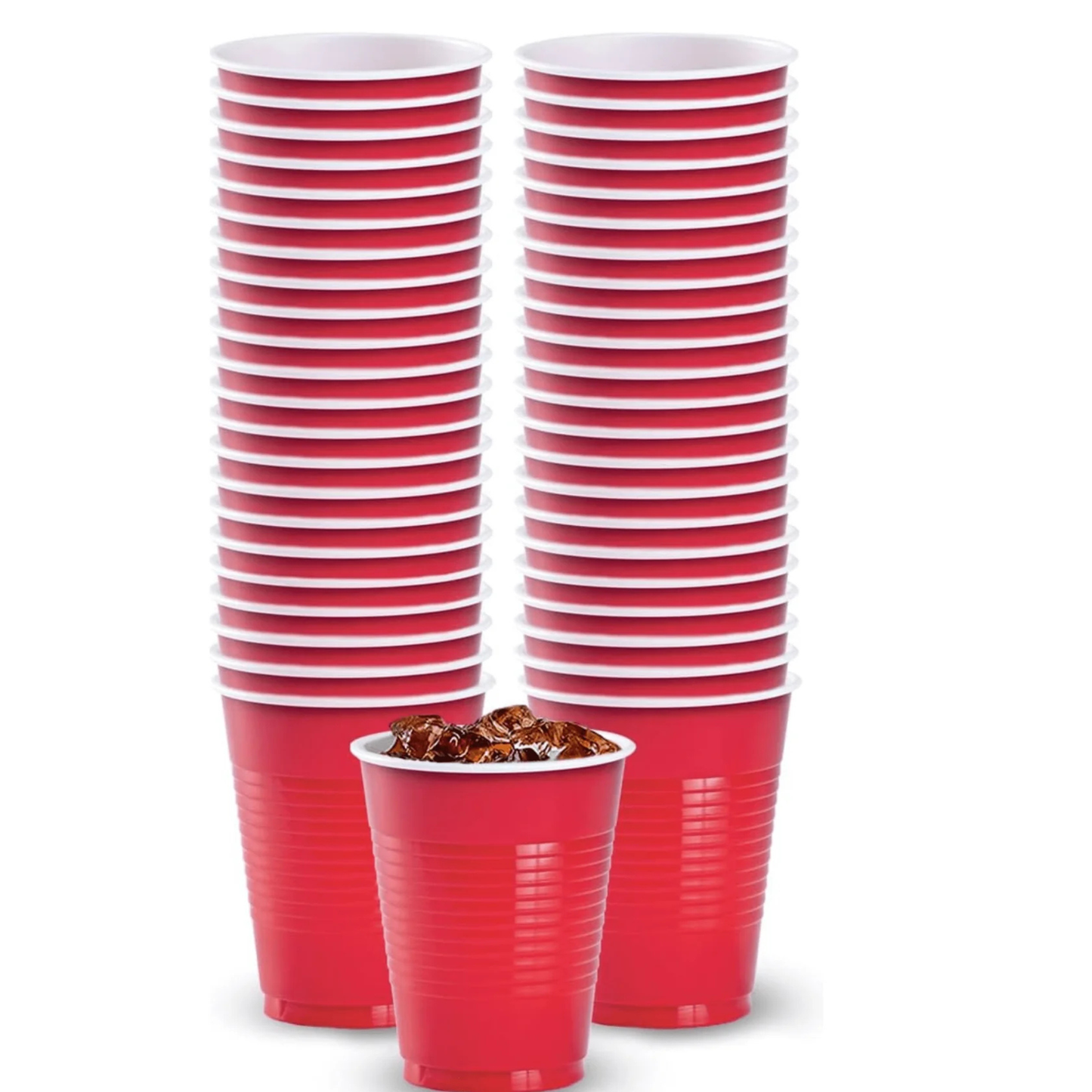 COMBO-PARTY SET: RED-Complete Disposable Dining Solution for Your Event Disposable Tableware Hanna K Signature