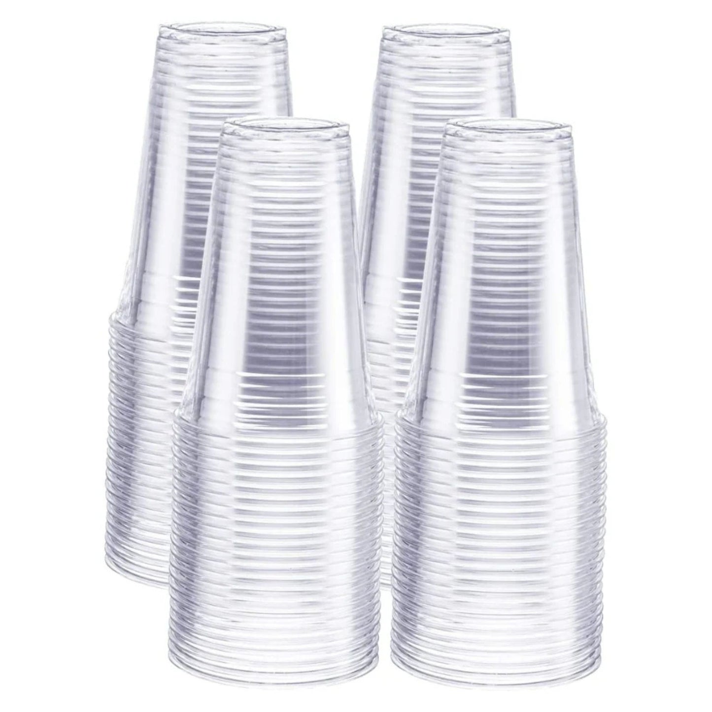 20oz Plastic Clear PET Cups, for All Kinds of Beverages Smoothie Cups VeZee