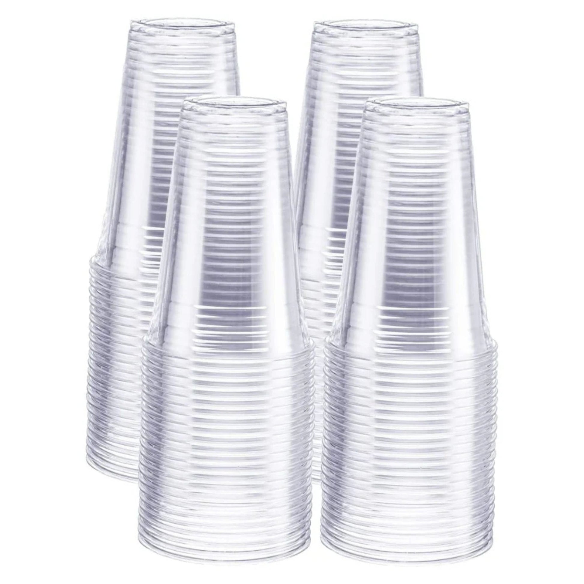 20oz Plastic Clear PET Cups, for All Kinds of Beverages Smoothie Cups VeZee
