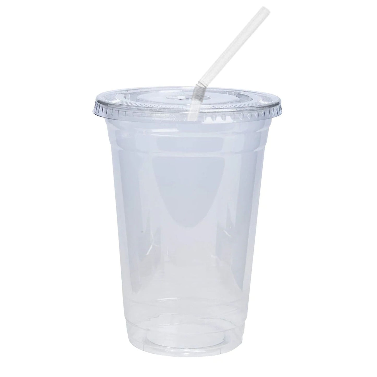 *WHOLESALE* 20oz Disposable Plastic Clear PET Cups | 600 ct/Case Smoothie Cups VeZee