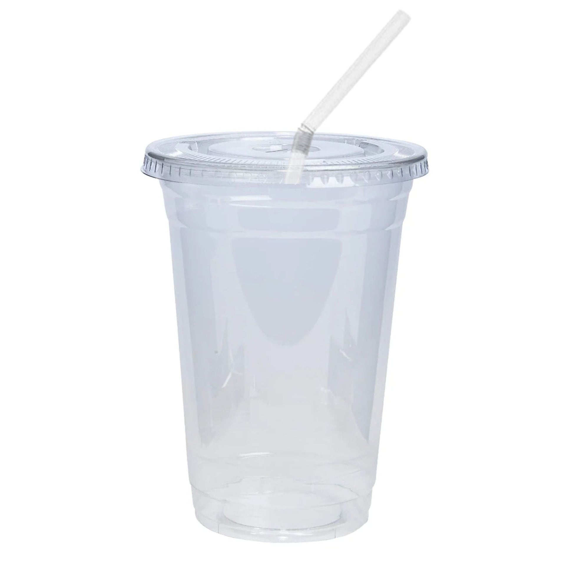 *WHOLESALE* 20oz Disposable Plastic Clear PET Cups | 600 ct/Case Smoothie Cups VeZee