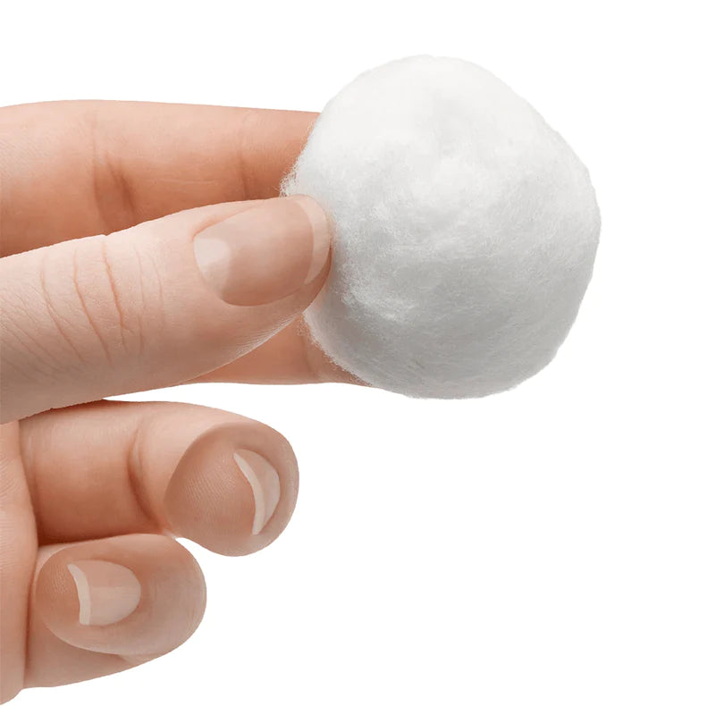 99¢ White Cotton Balls Jumbo - 1pcs VeZee