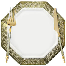 Sophisticated Cutlery 40 pcs Glitter Gold / Gold Top Plastic Tableware  Sophisticate   