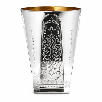 5oz Plastic Wine Kiddush Cup Regal Square Bottom 10 Pack Religious Items Decorline