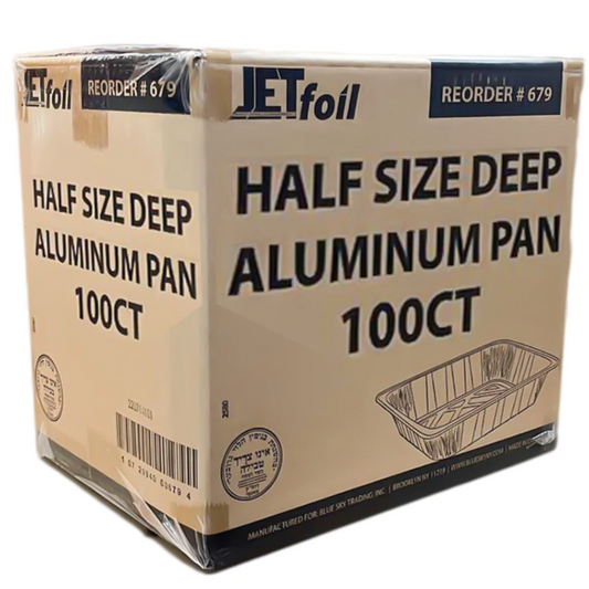 *WHOLESALE* Disposable Regular weight 9×13 Half Size Aluminum Pans | 100 ct. Disposable VeZee   