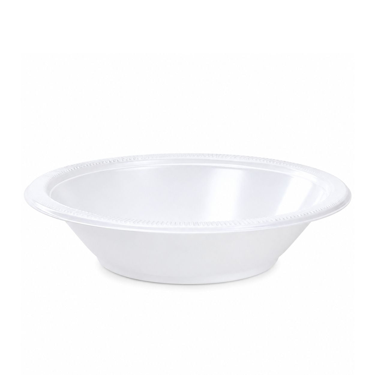 *BUY BULK* 15oz Bowl White Heavy Weight Plastic Bowls Hanna K Signature