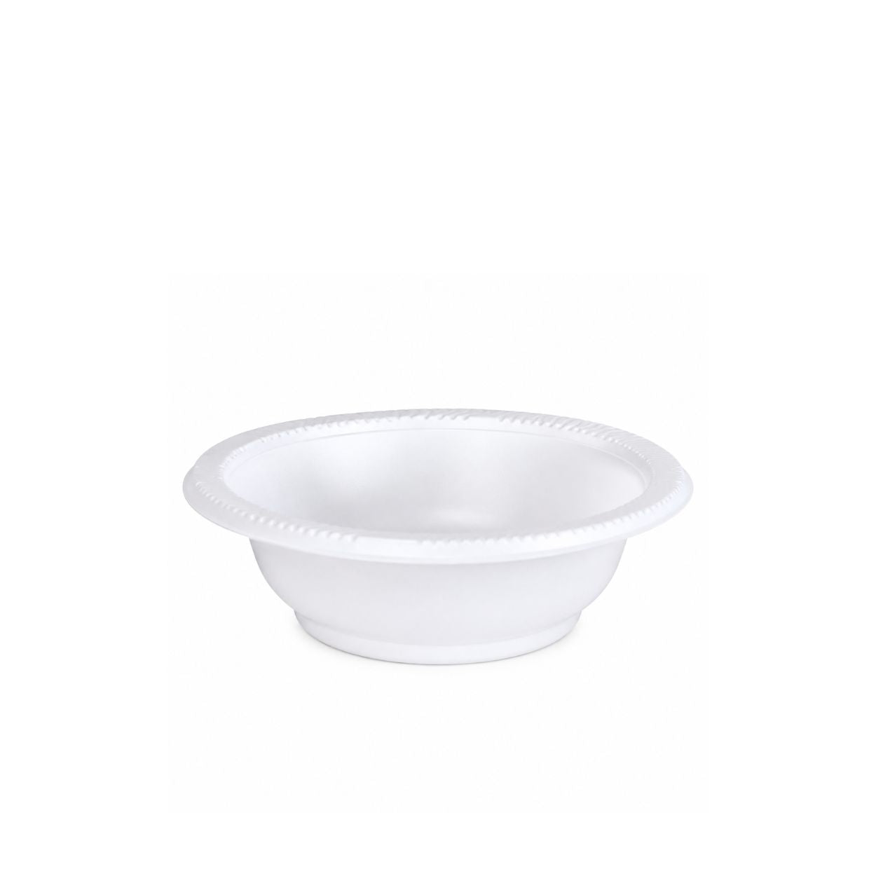 *BUY BULK* 5oz Bowl White Heavy Weight Plastic Disposable Bowls Hanna K