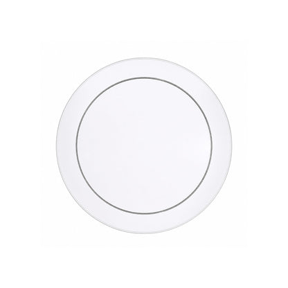 *JUMBO PACK*6" Buffet Plate Clear Heavyweight plastic Disposable Disposable Plates Hanna K Signature