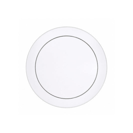 *JUMBO PACK*6" Buffet Plate Clear Heavyweight plastic Disposable Disposable Plates Hanna K Signature
