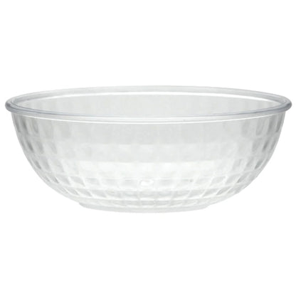 12 oz Clear Crystal Plastic Bowl Serverware Party Dimensions   