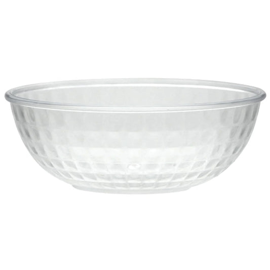 12 oz Clear Crystal Plastic Bowl Serverware Party Dimensions   