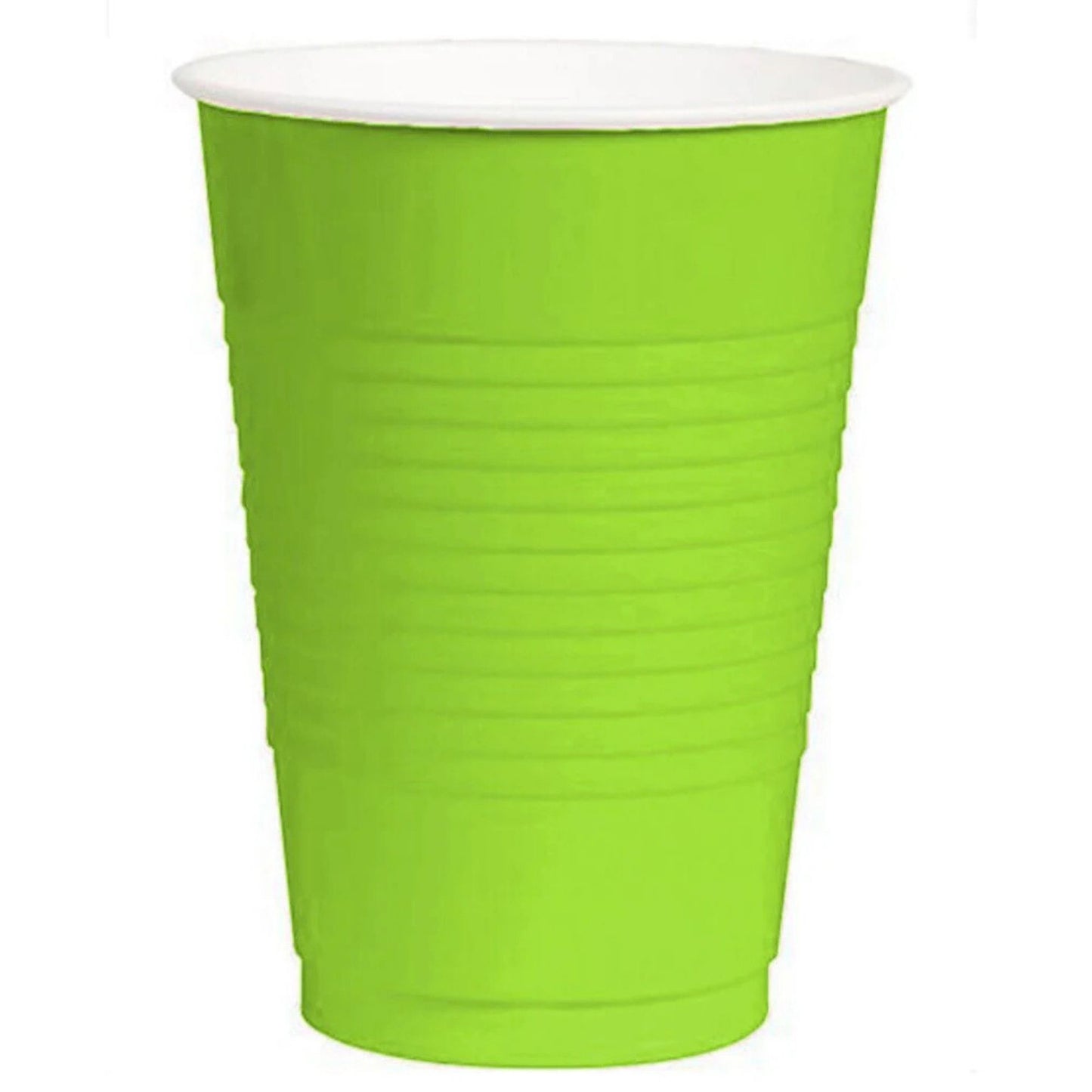 Hanna K. Signature Plastic Cups Lime Green 18 oz Cups Hanna K Signature