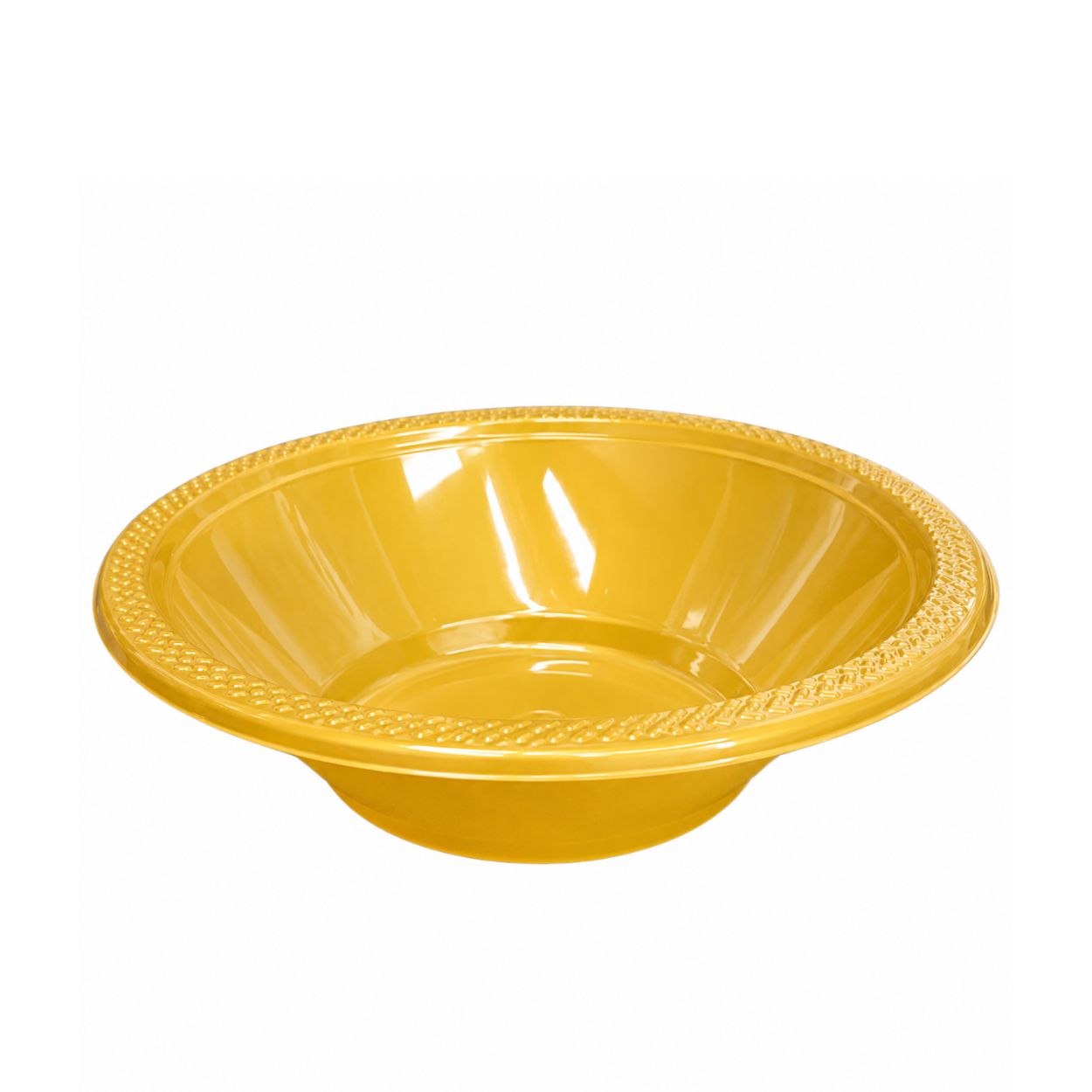 Disposable 15oz Gold Plastic Bowls | Durable & BPA-Free Plastic Bowls Hanna K Signature