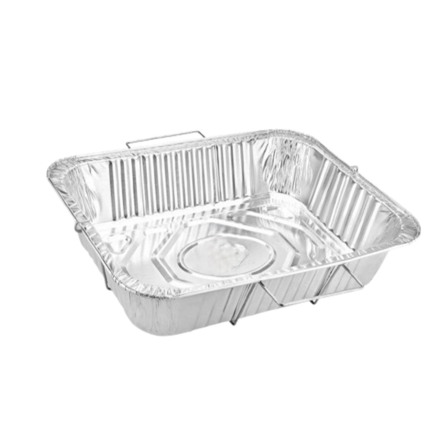 *WHOLESALE* Disposable Aluminum 9X13 inches Half Size Pans with Handle Rack Disposable VeZee