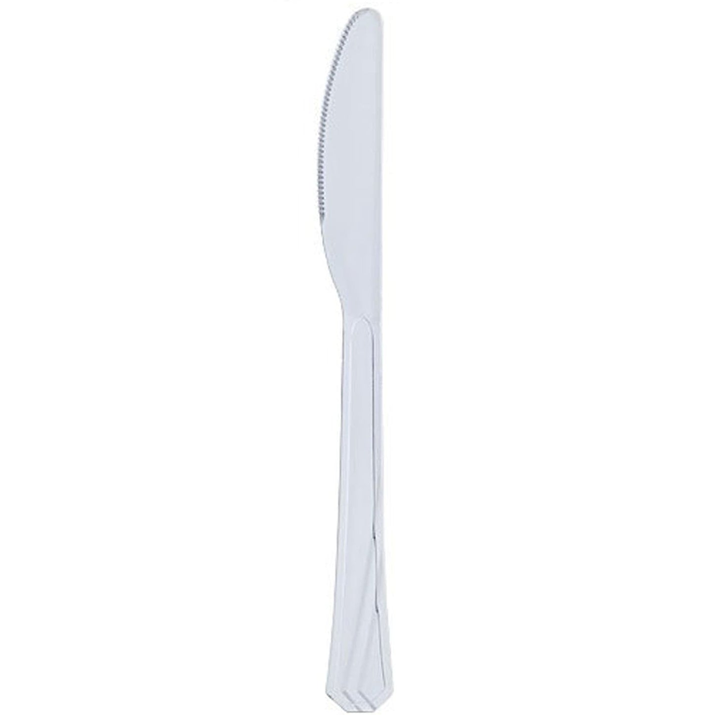 *WHOLESALE* Hanna K. Signature Heavy weight Plastic Knife Clear: 1224CT Cutlery Hanna K Signature