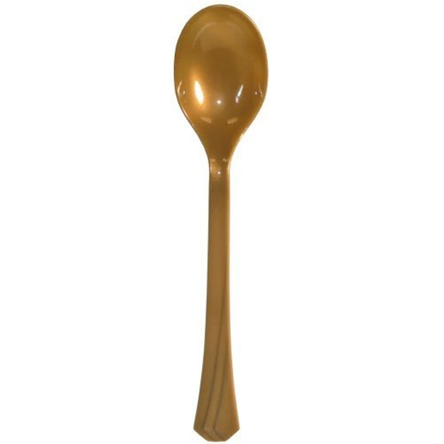 *WHOLESALE* Hanna K. Signature Heavyweight Plastic Soupspoon Gold: 1224CT Cutlery Hanna K Signature