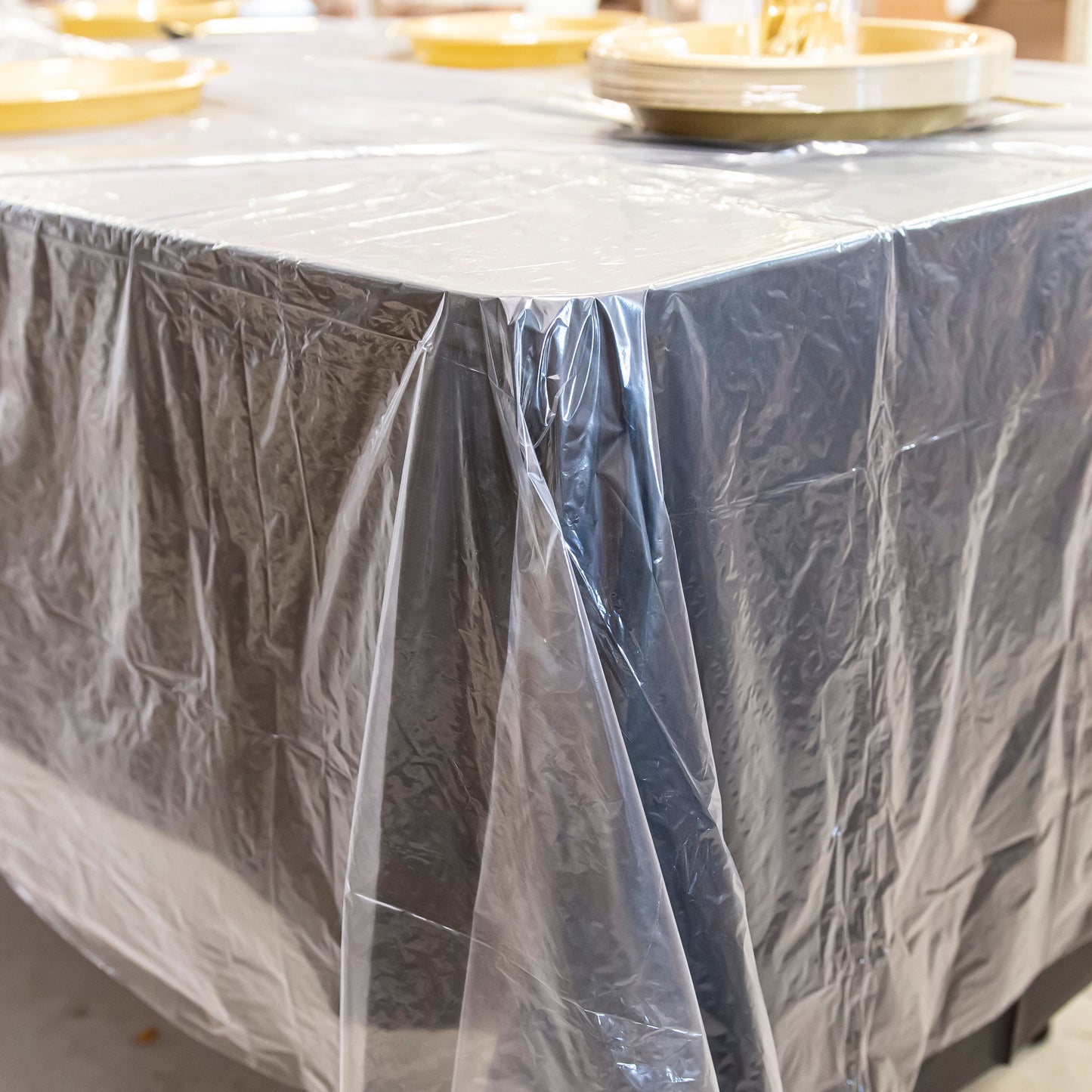 Kitchen Selection Clear Heavy-Weight Table Covers: Size 60"X54" Tablesettings OnlyOneStopShop   