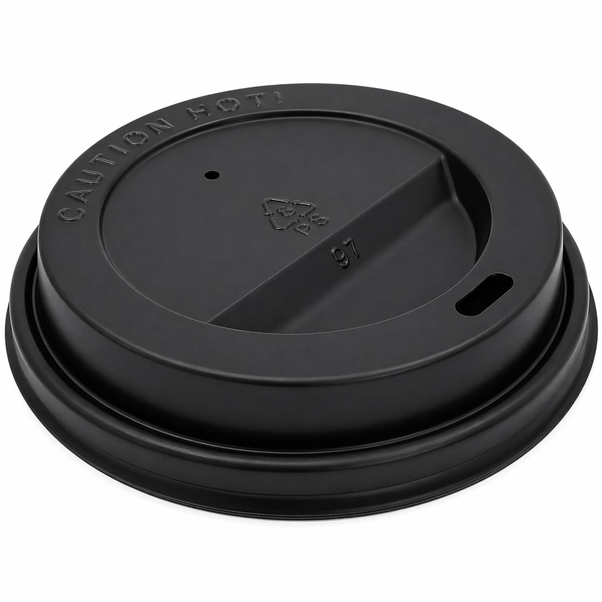*WHOLESALE* Dome Lids for 10, 12, 16 oz Poly Paper Cups Hot and Cold 1000/ Case Paper Cups VeZee