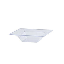 Lillian Tablesettings Square Plastic Dinner Bowl Clear 5 oz Bowls Lillian   