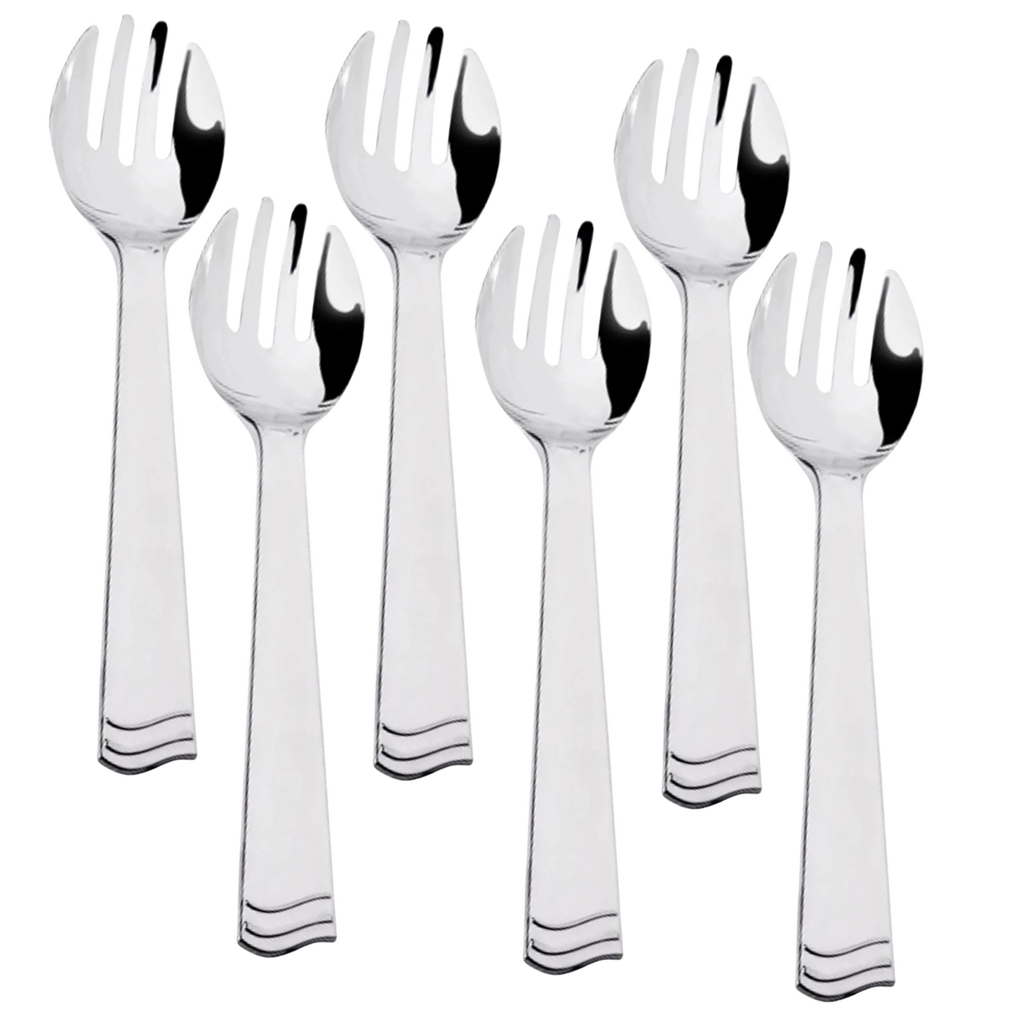 Serving Fork Silver Polished Set 10" Tablesettings Lillian