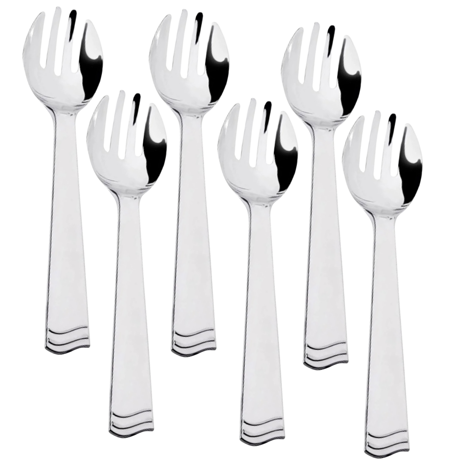 Serving Fork Silver Polished Set 10" Tablesettings Lillian