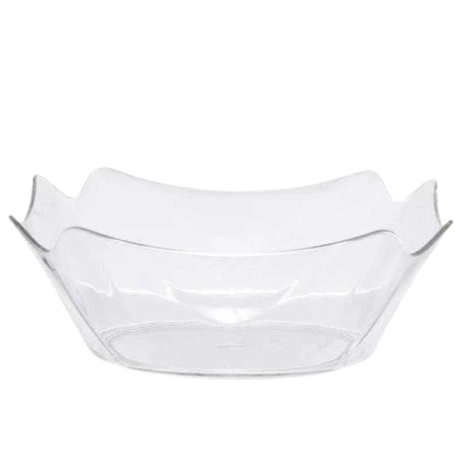 12.8 Qtz -409.6 oz- X-Large 16" Flower Disposable Plastic Serving Bowl