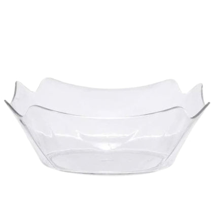 12.8 Qtz -409.6 oz- X-Large 16" Flower Disposable Plastic Serving Bowl