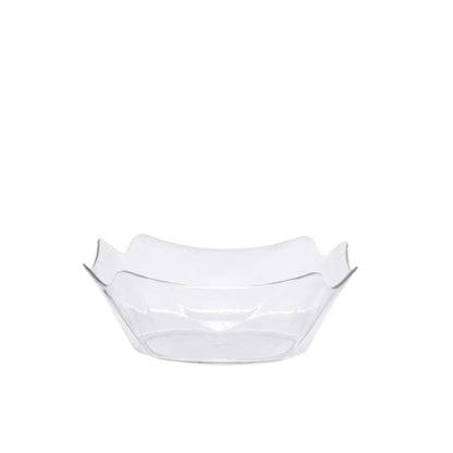 1.8 Qtz -57.6 oz- Medium 8" Flower Disposable Plastic Serving Bowl