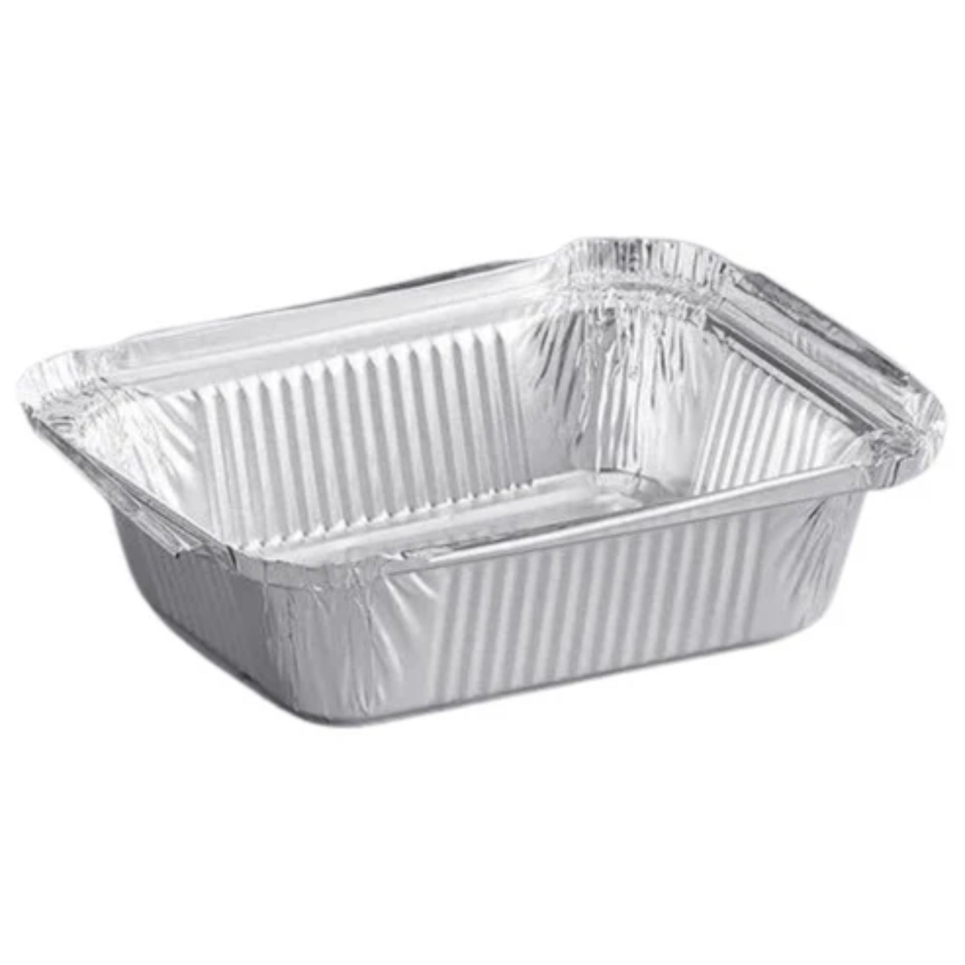 *WHOLESALE* 1Lb Oblong Pan 5.5" x 4" Disposable Aluminum 1000/case Disposable Cake Pans & Molds VeZee