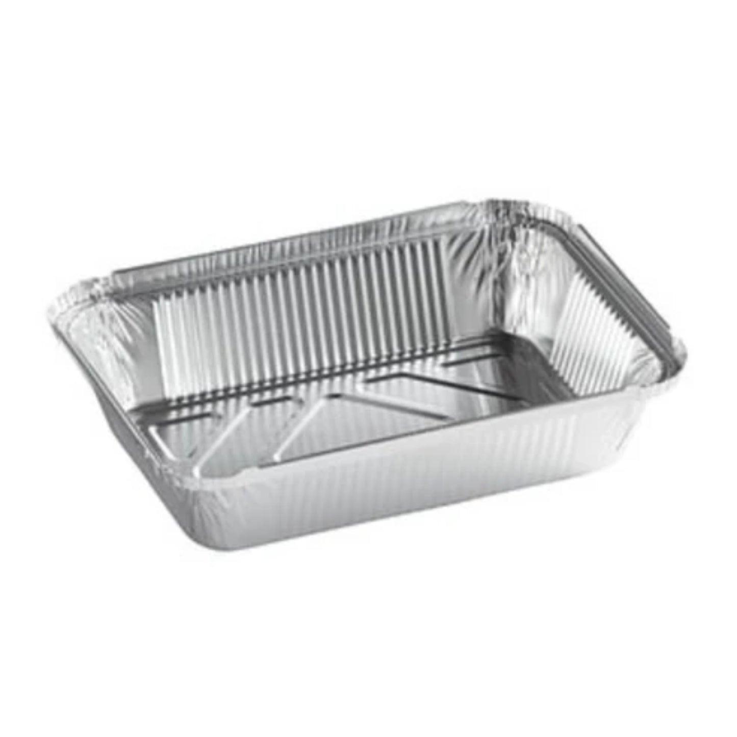 *WHOLESALE* 2.25Lb Oblong Pan 8.25" x 5.75" Disposable Aluminum 500 ct/case Baking & Cookie Sheets VeZee