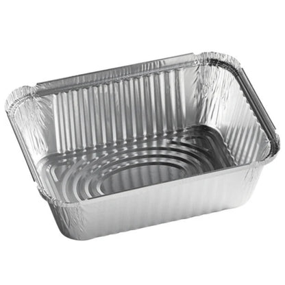 5Lb Oblong Pan 9.5” x 7” Disposable Aluminum Oblong Pans VeZee 10