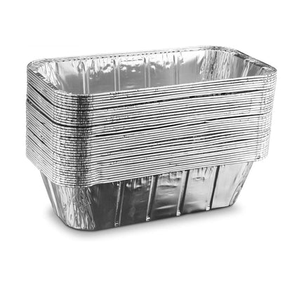 *WHOLESALE* 5lb Rectangular Loaf Pans Aluminum Disposable 250/Case Disposable Loaf Pans VeZee