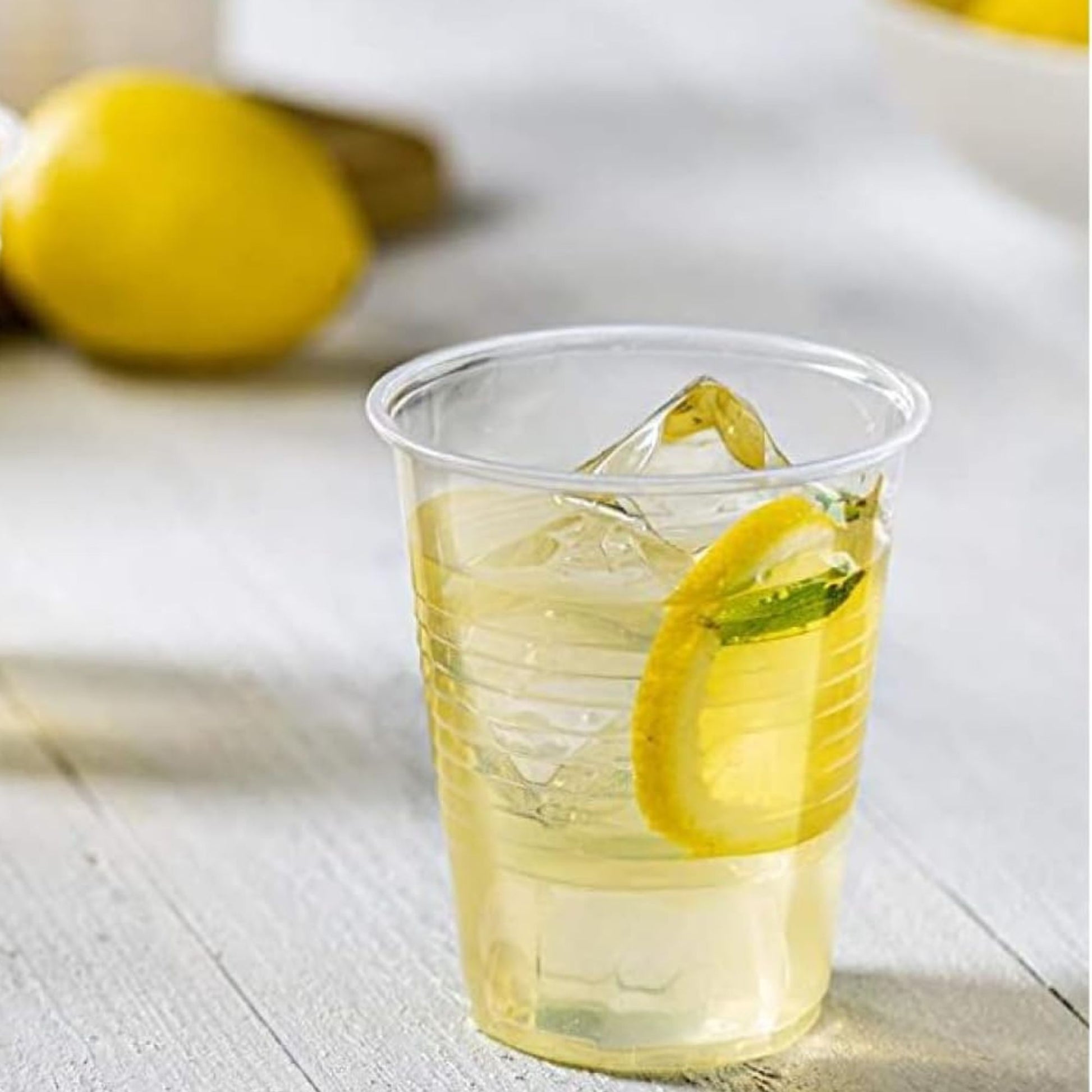 Translucent Co-Ex Plastic Cup 12 oz Cups Party Dimensions