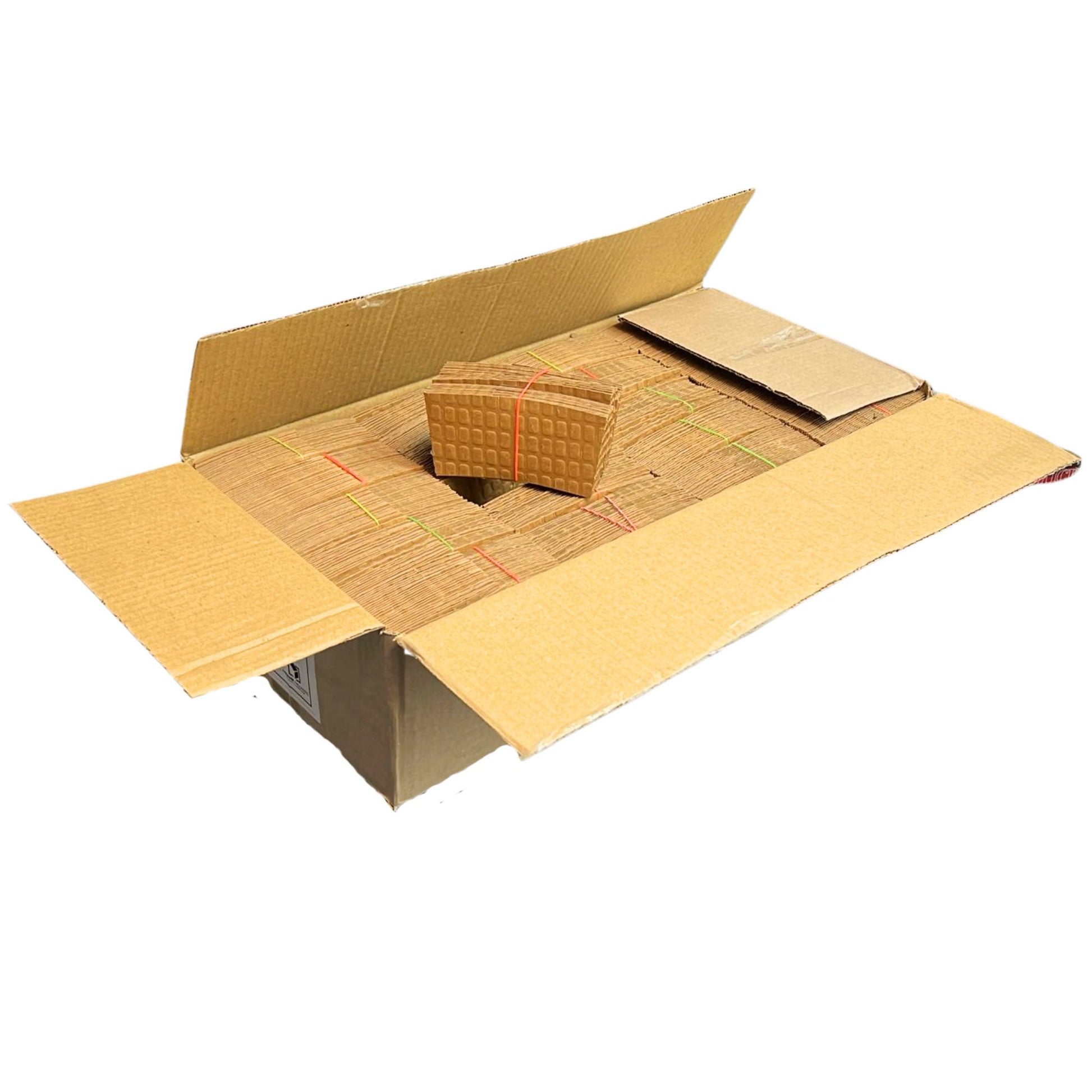 *WHOLESALE* 10–20 oz. Natural Kraft Embossed Coffee Cup Sleeve – Eco-Friendly, Heat-Resistant, Recyclable Paper Cups VeZee