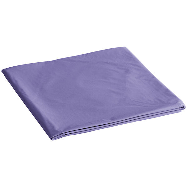 TableCloth Plastic Disposable Round Purple 84'' Tablesettings Party Dimensions   