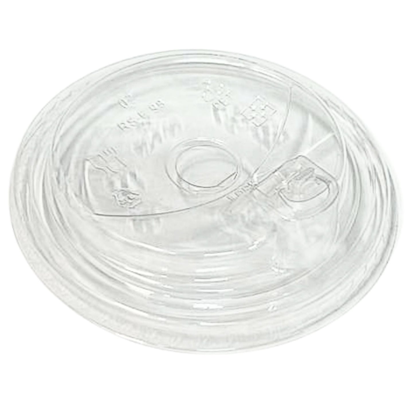 98mm Dome Strawless Sippy Lids for 12–24 oz Clear PET Cups
