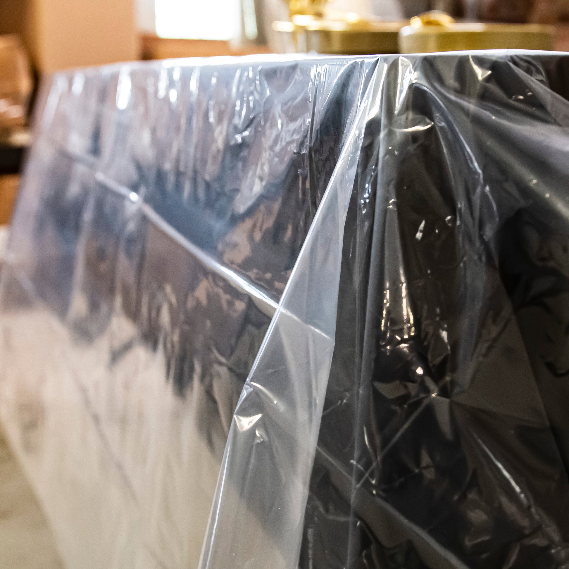 Plastic House Clear Ultra Heavy Duty Tablecloths 66x180 Tablesettings OnlyOneStopShop   