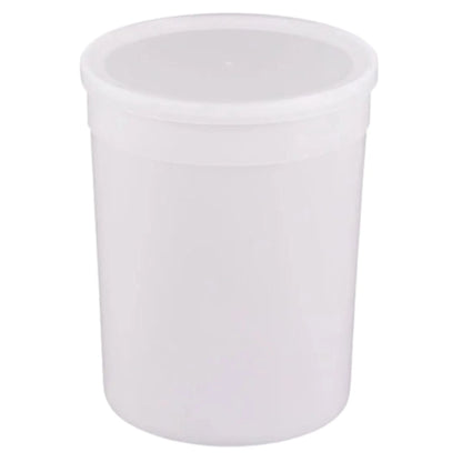 128oz Storage Containers with Lids Disposable Plastic Food Storage & Serving VeZee