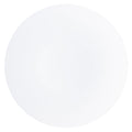 White Hammered Plastic Charger Tablesetting Blue Sky   