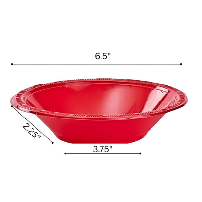 COMBO-PARTY SET: RED-Complete Disposable Dining Solution for Your Event Disposable Tableware Hanna K Signature