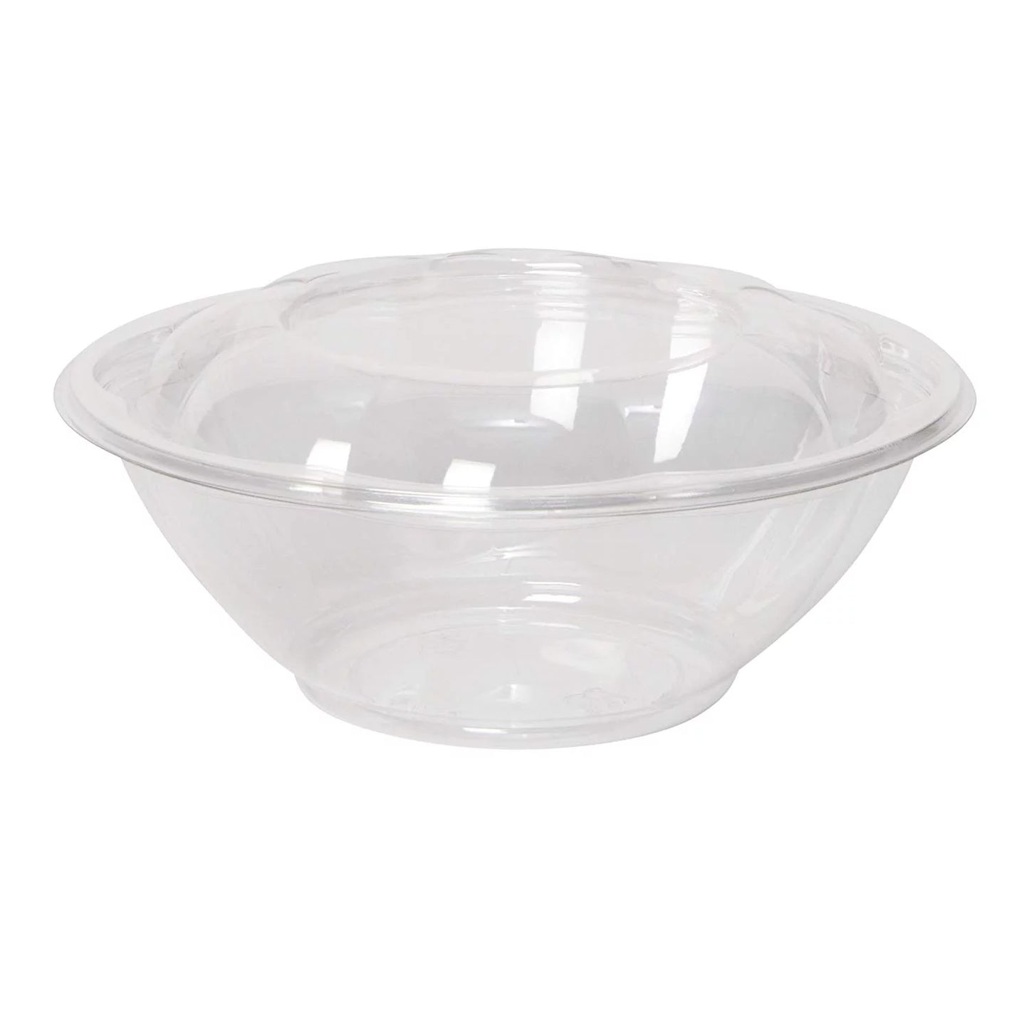 24oz Disposable Rose / Salad Bowls To-Go Containers with Airtight Lids Rose Bowls VeZee   