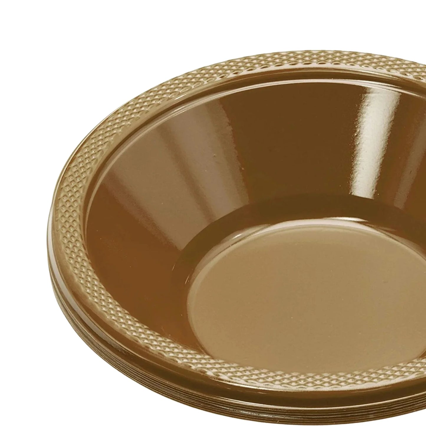 Hanna K. Signature Plastic Bowl Gold 15 oz Bowls Hanna K Signature
