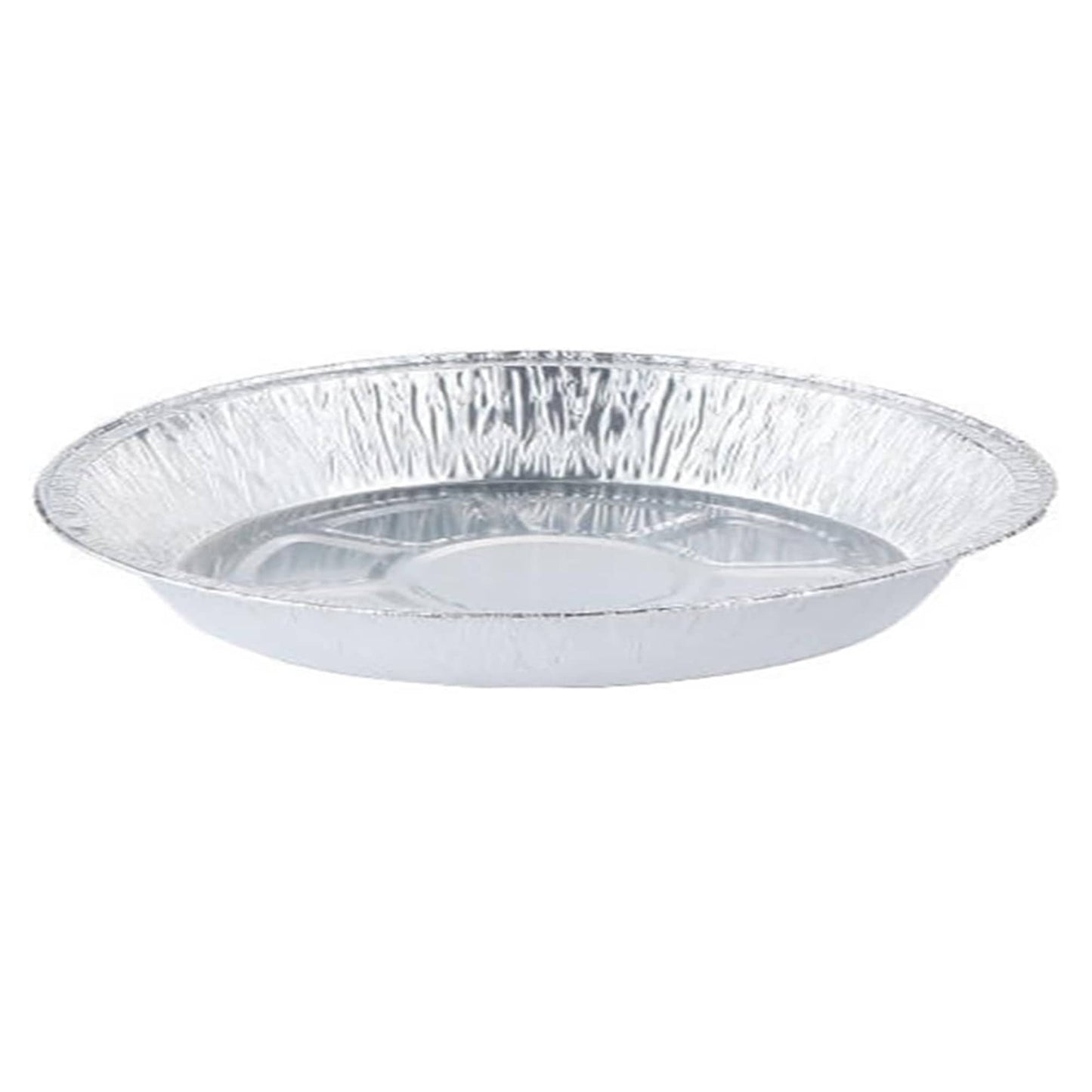 Disposable 9” Shallow Aluminum Foil Pie Pans / Non-Stick & Oven Safe, Silver Cake Pans & Molds VeZee